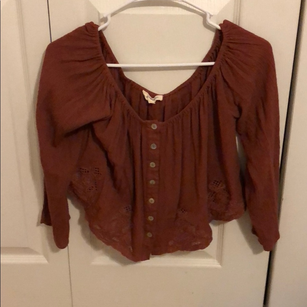 Off the shoulder top